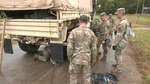 Fort Dix – 58th Troop Command Best Squad Competition. Mystery event Tire Change. October 14th, 2023