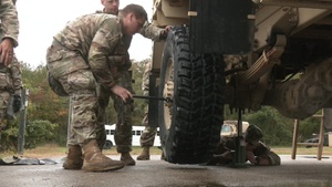 Fort Dix – 58th Troop Command Best Squad Competition. Mystery event Tire Change. October 14th, 2023