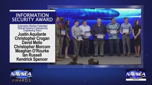 NUWC Division Newport and Headquarters employees honored at 2023 Warfare Center Awards ceremony
