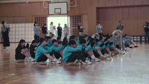 III MEF Band joins together with the Gotemba Nishi Junior High School Band