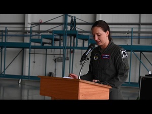 RAFM honors Black Week: KC-135 “Squawkin’ Hawk”, “Silver Dollar” nose art dedication ceremony B-Roll