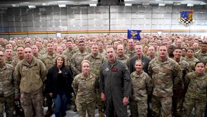 419th Fighter Wing Shout Out for the Air Force Versus Navy Game