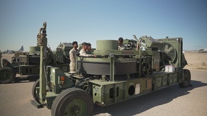 Loading of Marine Corps Expeditionary Arresting Gear System