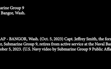 Capt. Jeffrey Smith Retirement Ceremony
