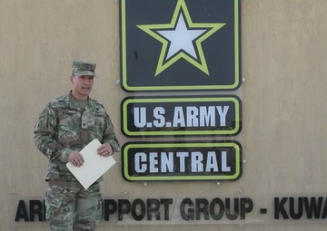 3rd Medical Command Insignia Unveiling at Camp Arifjan, October 2023