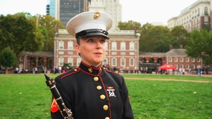 2023 Philadelphia Navy Marine Corps Week Interview with U.S. Marine Corps LCpl Ashley Wright