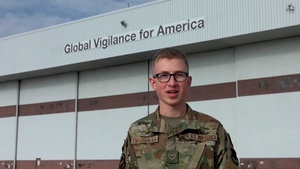 Minnesota Twins shoutout - A1C Braydon Entgelmeier