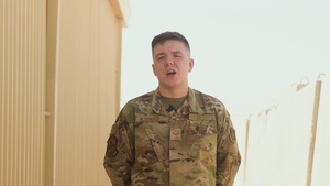 Detroit Lions shoutout - A1C Seth McDonald