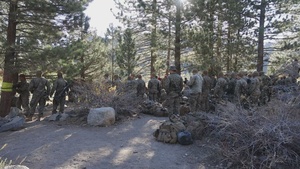 Marines with 2nd Battalion, 5th Marine Regiment, and the French 27 Mountain Infantry Brigade attend classes and perform stream crossing for MTX 1-24