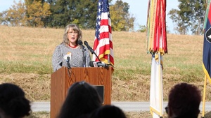 Trigg County HH-60 Black Hawk Memorial Sign Unveiling