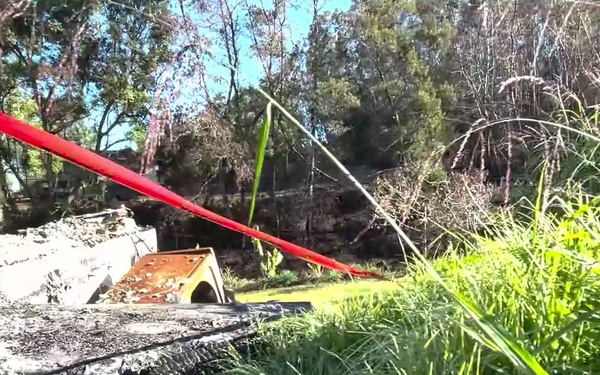 USACE conducts first wildfire debris removal site assessment in Kula, Hawai‘i