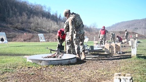 911th SFS conduct live-fire training at Camp Dawson AFRC