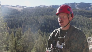 Interview with Gunnery Sgt. Mark Bennettlease regarding Mountain Exercise 1-24