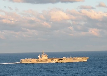USS Dwight D. Eisenhower (CVN 69) Conducts Routine Operations