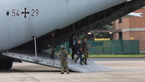 21st Theater Sustainment Command Participates in Capabilities Demonstration for German Chancellor