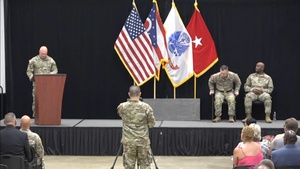 Command Sgt. Maj. Sheldon Chambliss retirement ceremony 2 of 3