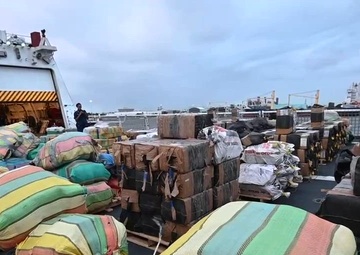 Coast Guard offloads nearly $445 million in illegal drugs in Port Everglades