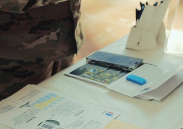 Service members register to donate bone marrow