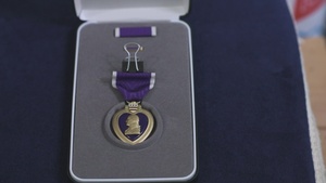 Perseverance rewarded: Soldier receives Purple Heart 12 years after sustaining combat-related injuries - B Roll