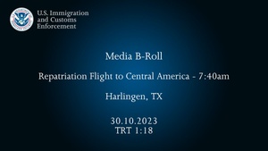 ICE conducts single adult, family unit removal flights Oct. 30