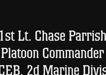 U.S. Marine Corps 1st Lt. Chase Parrish Interview