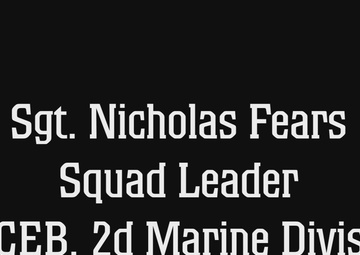 U.S. Marine Corps Sgt. Nicholas Fears Interview