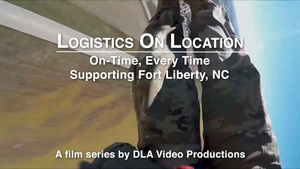 Logistics On Location: On-Time, Every Time (emblem)