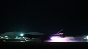 B-1B Lancers depart from RAF Fairford for mission
