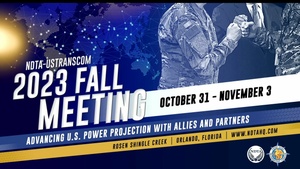 Opening Ceremony and Keynote at the Annual National Defense Transportation Association (NDTA) United States Transportation Command (USTRANSCOM) Fall Meeting (Day 1)