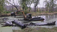Construction progresses at McGregor Lake Habitat Rehabilitation and Enhancement Project