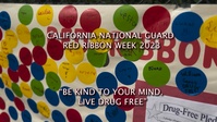 "Be Kind to Your Mind," CalGuard's drug prevention team partners with schools throughout the state to celebrate National Red Ribbon Week
