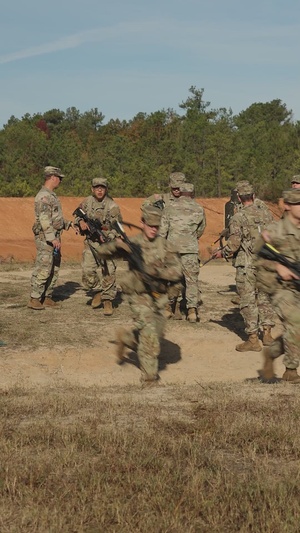 197th IN 1-46 BN Urban Rifle Marksmanship Training (Vertical B-Roll)