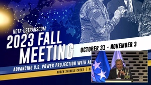Keynote Address at the at the Annual National Defense Transportation Association (NDTA) United States Transportation Command (USTRANSCOM) Fall Meeting (DAY 2)