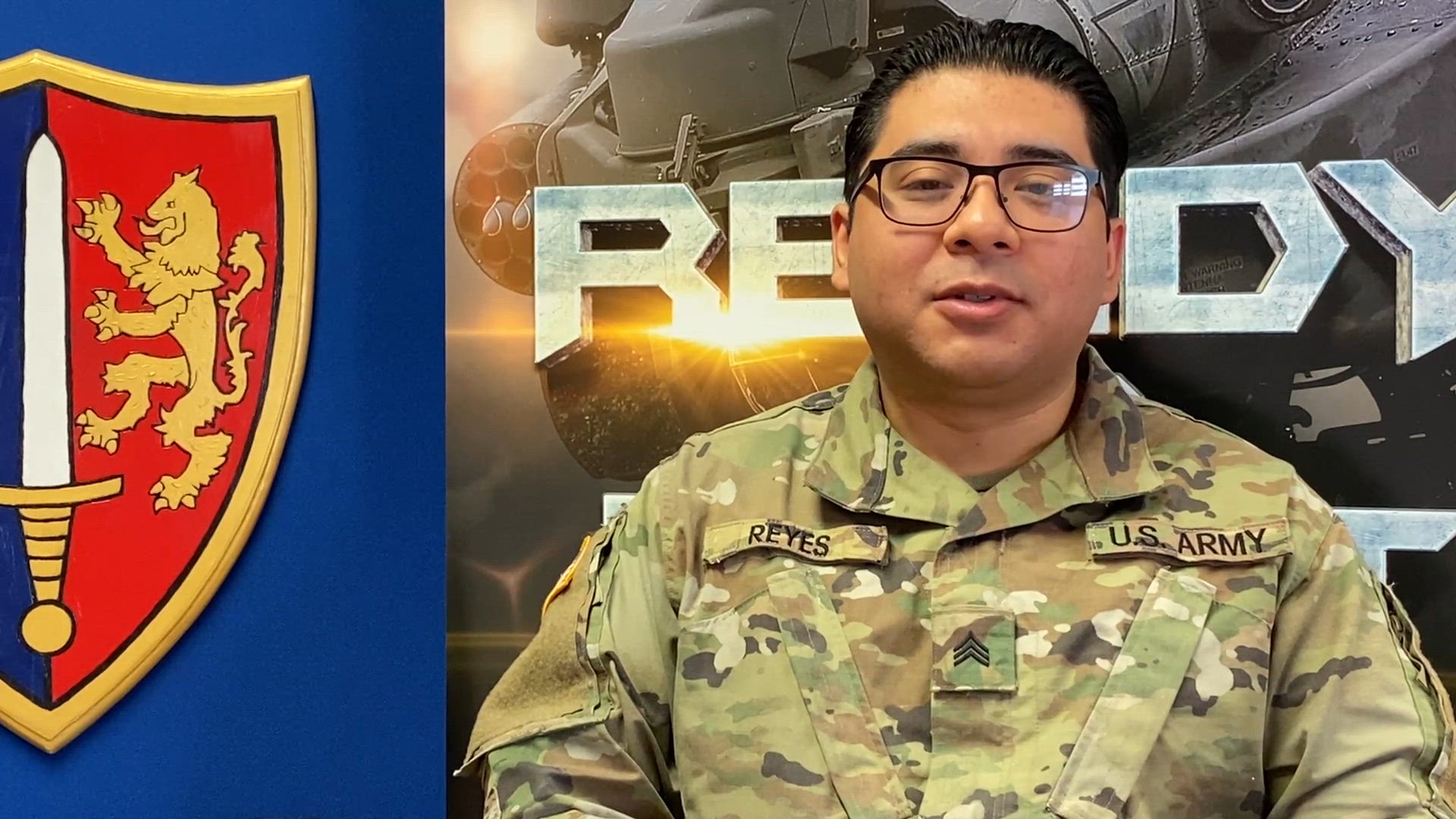 Sgt. Johnny Reyes with U.S. Army NATO in Sembach, Germany, sends a shout out to the Dallas Cowboys.