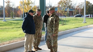 Grand opening of main access control gate at Fort Indiantown Gap