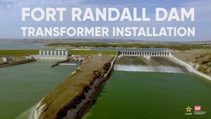 Transformer Installation Timelapse at Fort Randall Dam
