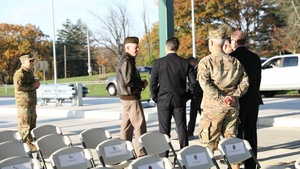 Grand opening of main access control gate at Fort Indiantown Gap