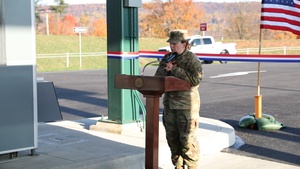 Grand opening of main access control gate at Fort Indiantown Gap