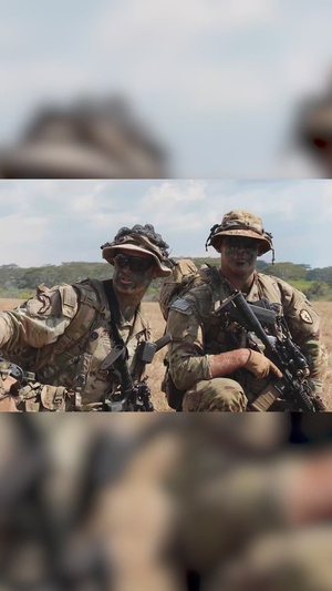 US Soldiers conduct reconnaissance operations during JPMRC 24-01