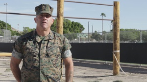 Michigan Wolverines Shoutout - Sergeant Maj. Jason Kamm