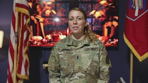1st Lt. Courtney Brummel Holiday Greeting
