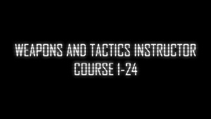 WTI 1-24 end of course video