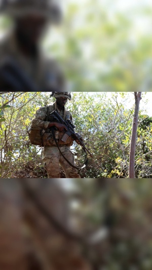 Raider Soldiers Screen Objective Blaze at JPMRC 24-01 Reel