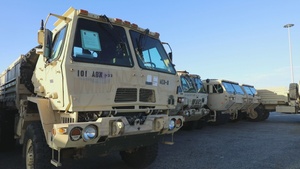 21st TSC, 839th Transportation Battalion and "Rakkasans" project power through the Port of Livorno (B-Roll)