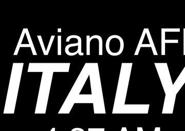 190th ARW Innovation Readiness Training at Aviano AFB