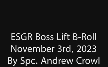 ESGR Boss Lift 2023 B-Roll