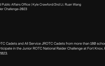 JROTC National Raider Challenge 2023 | Day 2
