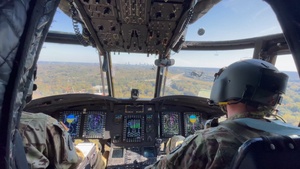 Army Aviation Flyover of Atlanta Falcons Call to Service Game