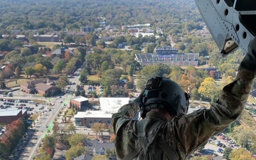 Army Aviation Flyover of Atlanta Falcons Call to Service Game