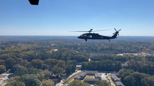 Army Aviation Flyover of Atlanta Falcons Call to Service Game